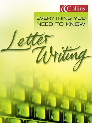 cover image of Letter Writing